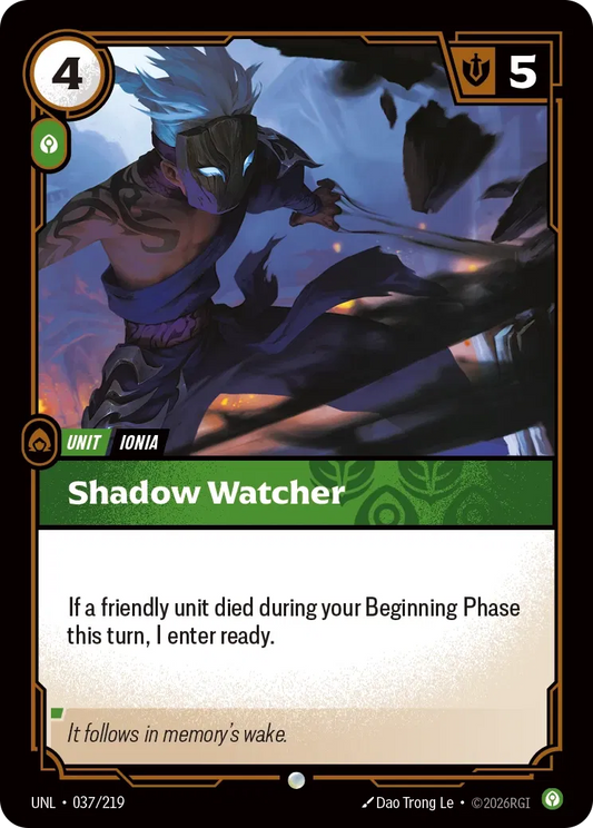 Shadow Watcher - Unleashed 037/219