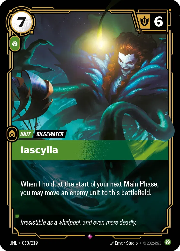 Iascylla - Unleashed 50 (Foil)