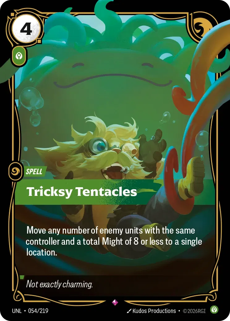 Tricksy Tentacles - Unleashed 054/219 (Foil)