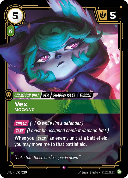 Vex - Mocking - Unleashed 55 (Foil)