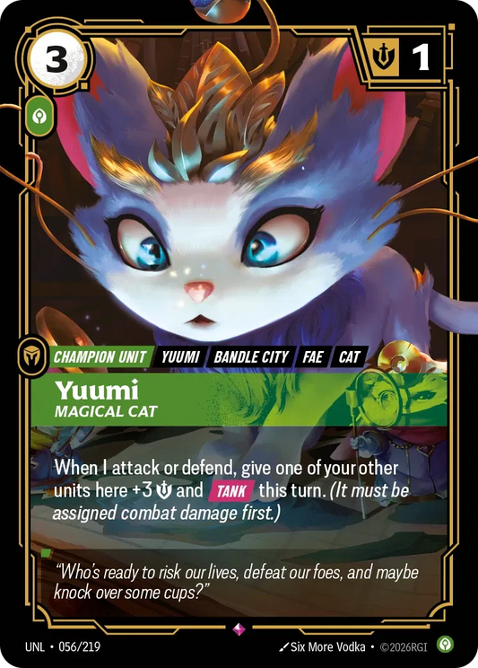 Yuumi - Magical Cat - Unleashed 56 (Foil)
