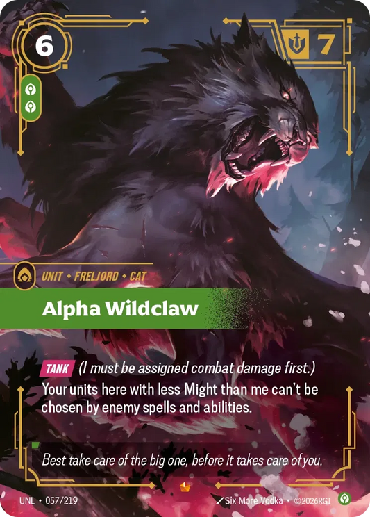 Alpha Wildclaw - Unleashed 57 (Foil)