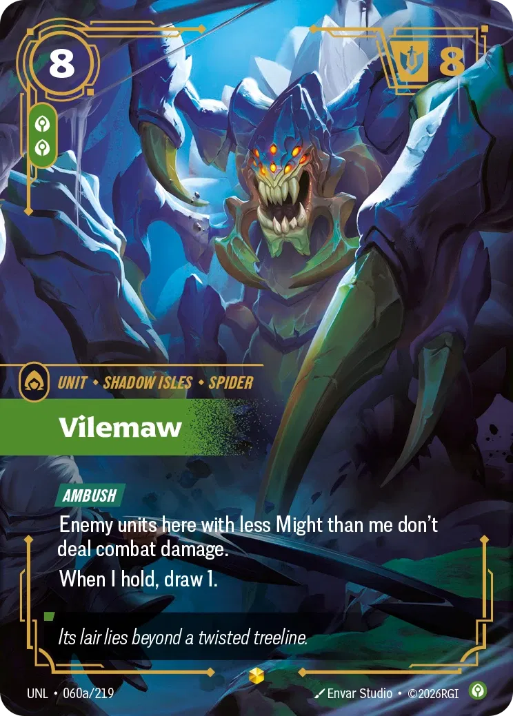 Vilemaw (Alternate Art) - Unleashed 060a/219 (Foil)
