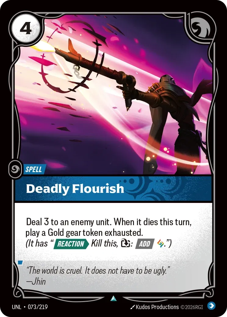Deadly Flourish - Unleashed 73
