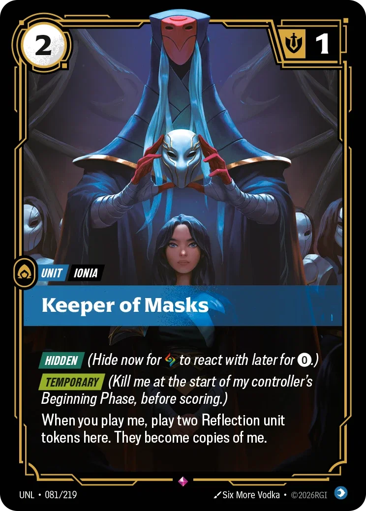 Keeper of Masks - Unleashed 81 (Foil)