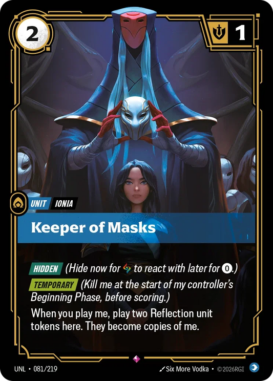 Keeper of Masks - Unleashed 81 (Foil)