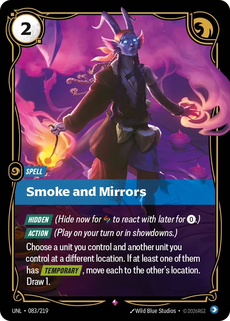 Smoke and Mirrors - Unleashed 083/219 (Foil)