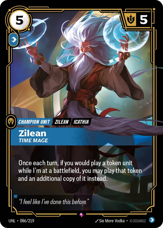Zilean - Time Mage - Unleashed 086/219 (Foil)