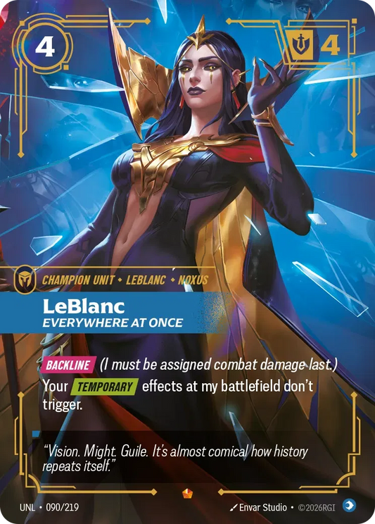 LeBlanc - Everywhere At Once - Unleashed 90 (Foil)