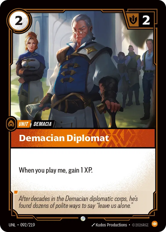 Demacian Diplomat - Unleashed 092/219