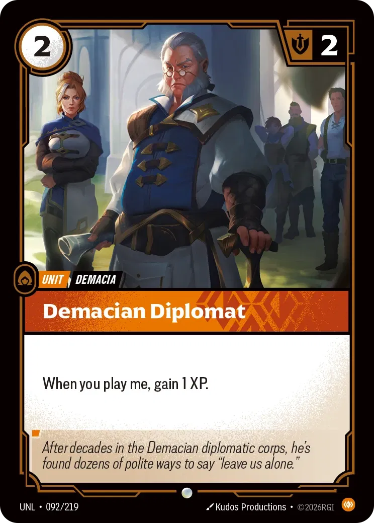Demacian Diplomat - Unleashed 092/219