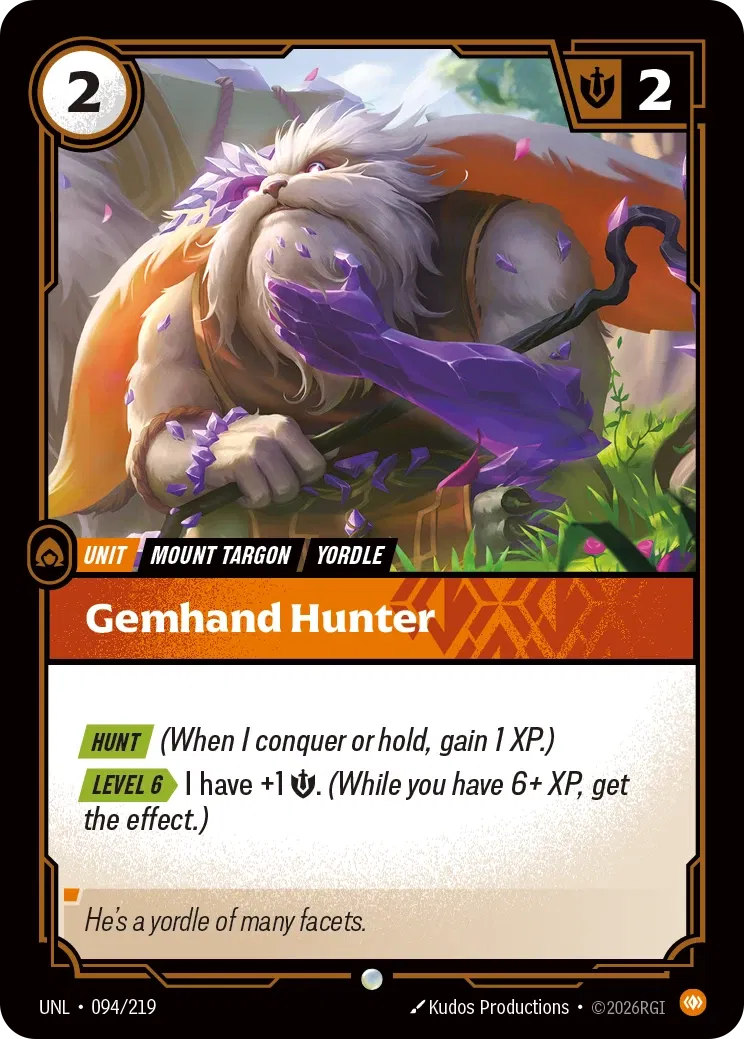 Gemhand Hunter - Unleashed 094/219 (Foil)