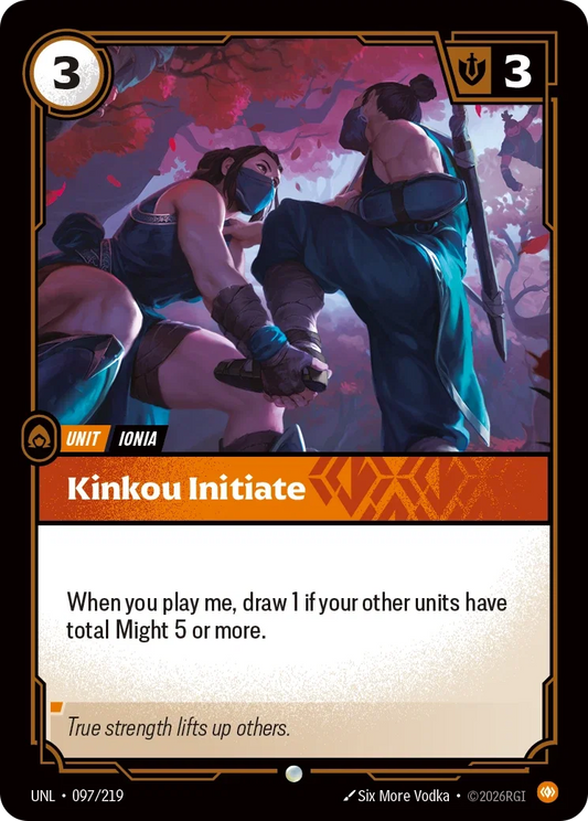 Kinkou Initiate - Unleashed 097/219