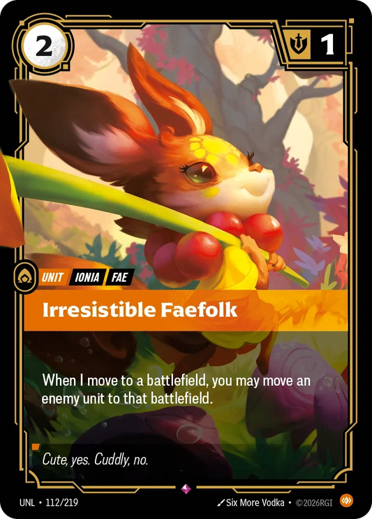 Irresistible Faefolk - Unleashed 112/219 (Foil)
