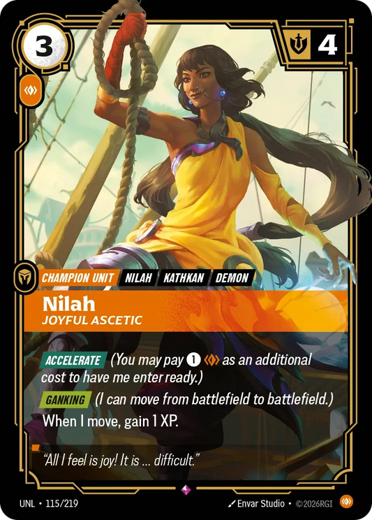 Nilah - Joyful Ascetic - Unleashed 115 (Foil)