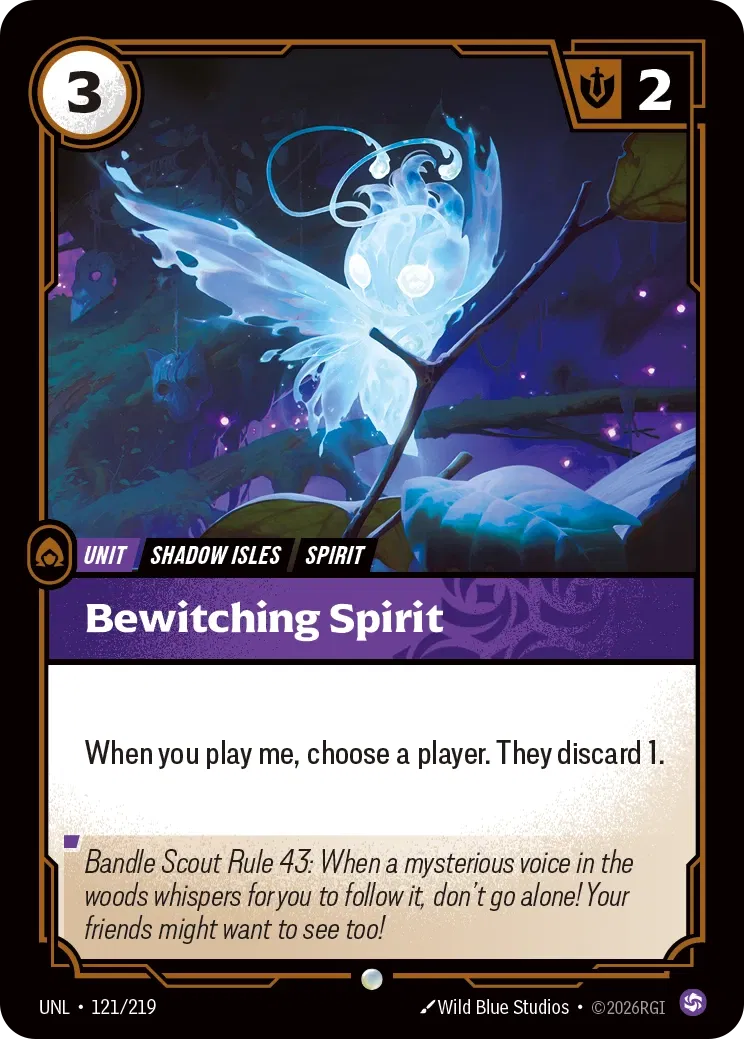 Bewitching Spirit - Unleashed 121/219 (Foil)