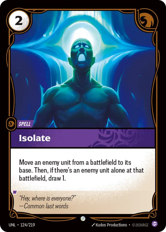 Isolate - Unleashed 124