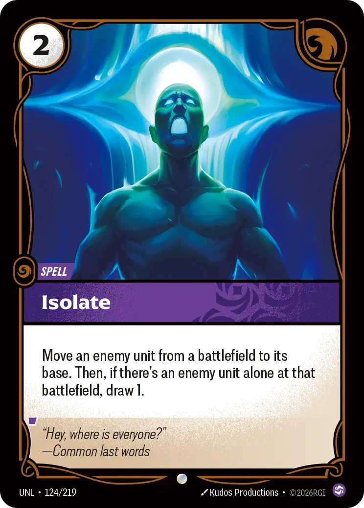Isolate - Unleashed 124