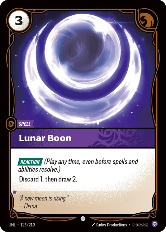Lunar Boon - Unleashed 125/219 (Foil)