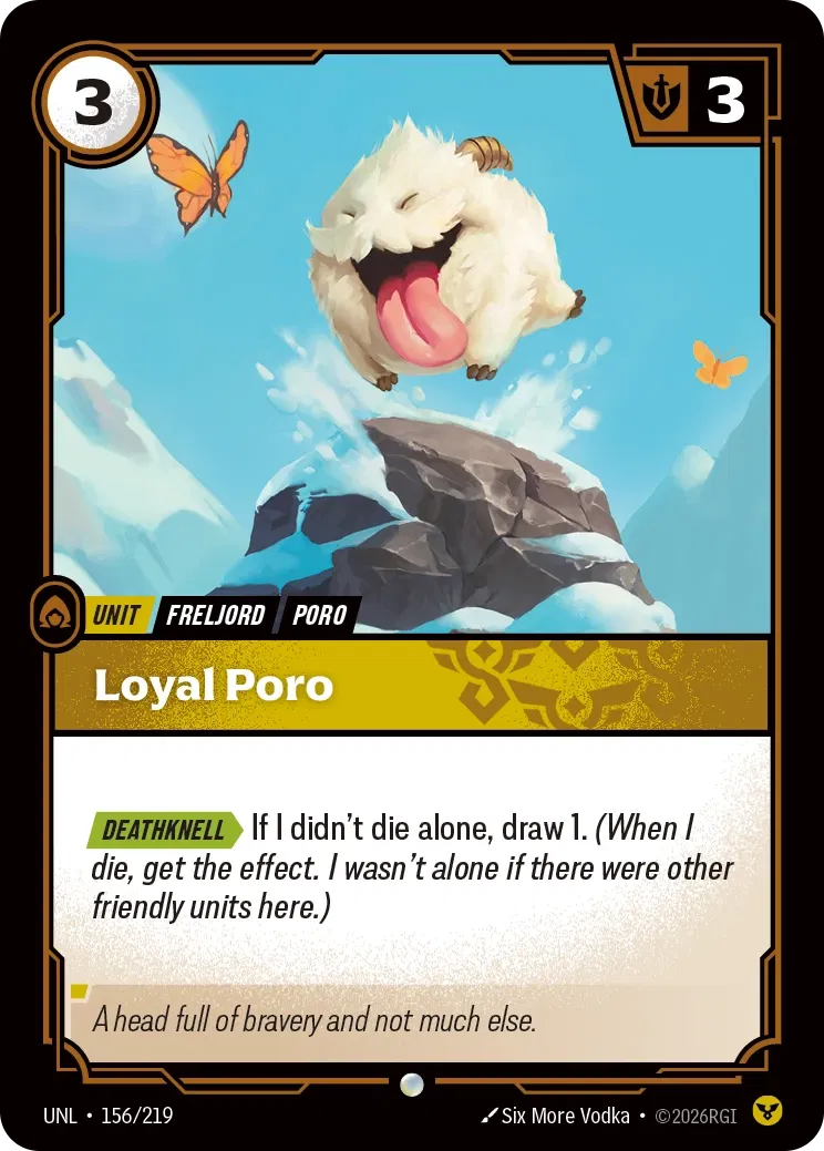 Loyal Poro - Unleashed 156