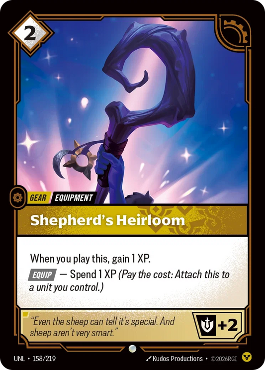 Shepherd's Heirloom - Unleashed 158/219