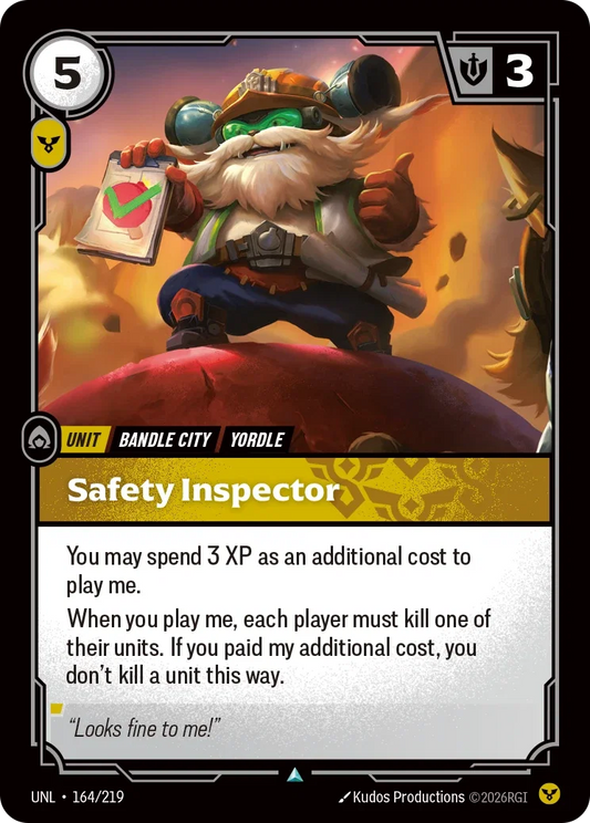 Safety Inspector - Unleashed 164