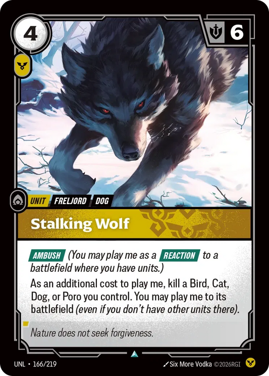 Stalking Wolf - Unleashed 166