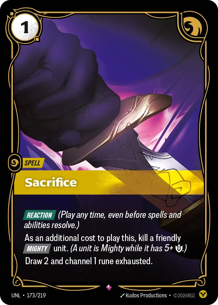 Sacrifice - Unleashed 173/219 (Foil)