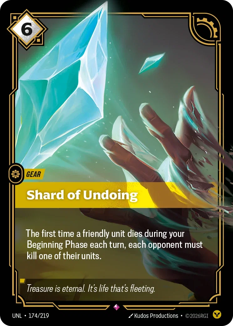 Shard of Undoing - Unleashed 174/219 (Foil)