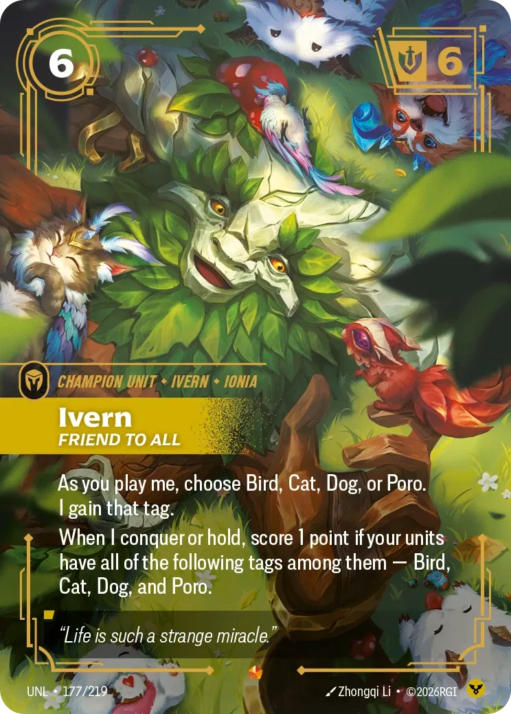 Ivern- Friend To All - Unleashed 177 (Foil)