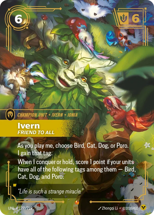 Ivern- Friend To All - Unleashed 177 (Foil)