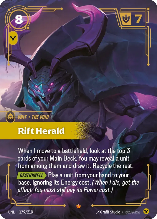 Rift Herald - Unleashed 179/219 (Foil)