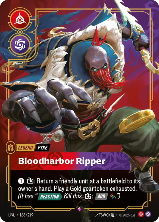 Pyke - Bloodharbor Ripper - Unleashed 185 (Foil)