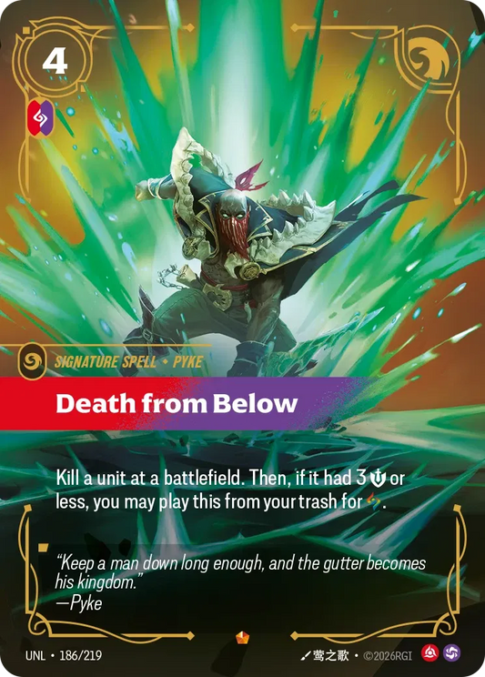 Death from Below - Unleashed 186/219 (Foil)