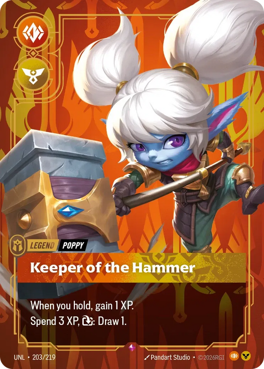 Poppy - Keeper of the Hammer - Unleashed 203 (Foil)