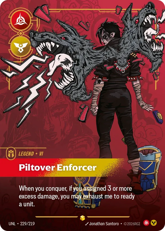 Vi - Piltover Enforcer - Unleashed 229 (Foil)