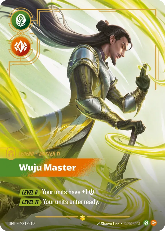 Master Yi - Wuju Master - Unleashed 231 (Foil)
