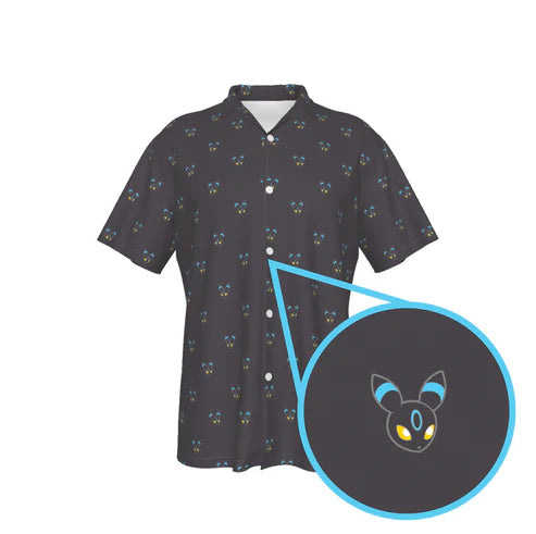 Umbreon (Blue Shiny) Simple Button Shirt
