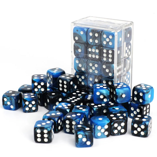Vanguard d6 Pack - Nocturne and Azure - Die Hard Dice