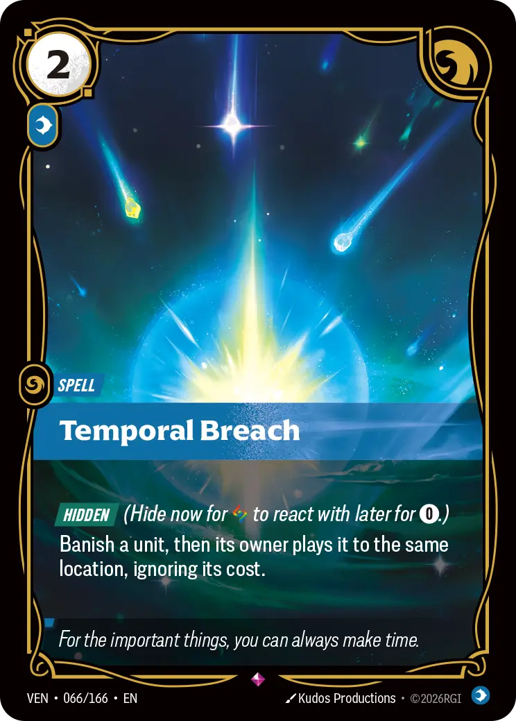 Temporal Breach - Vendetta 066/166 (Foil)