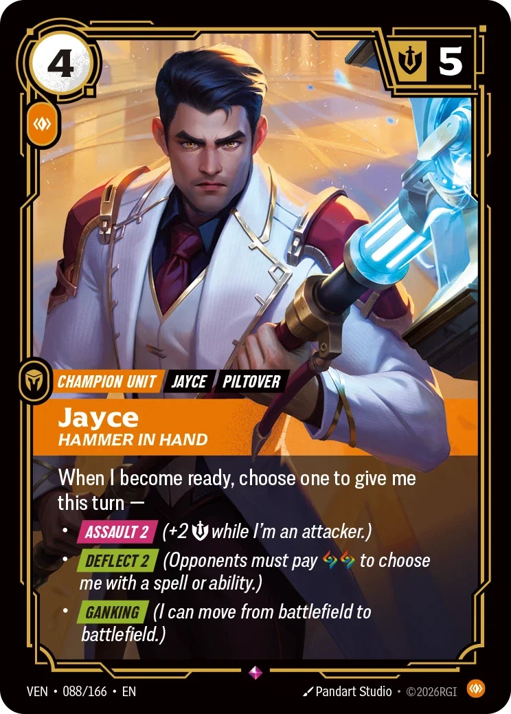 Jayce, Hammer in Hand - Vendetta 088/166 (Foil)
