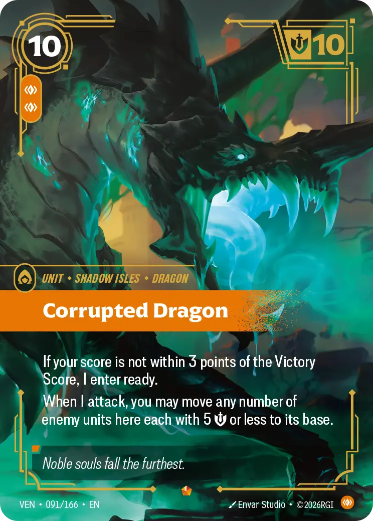 Corrupted Dragon - Vendetta 091/166 (Foil)