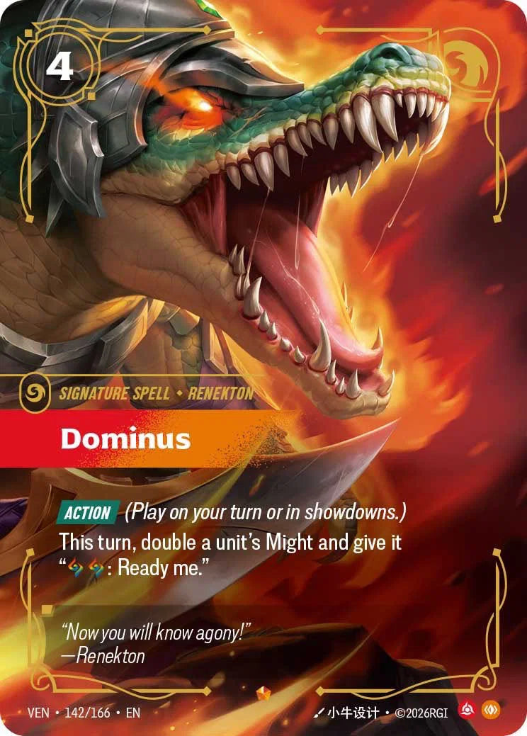 Dominus - Vendetta 142/166 (Foil)