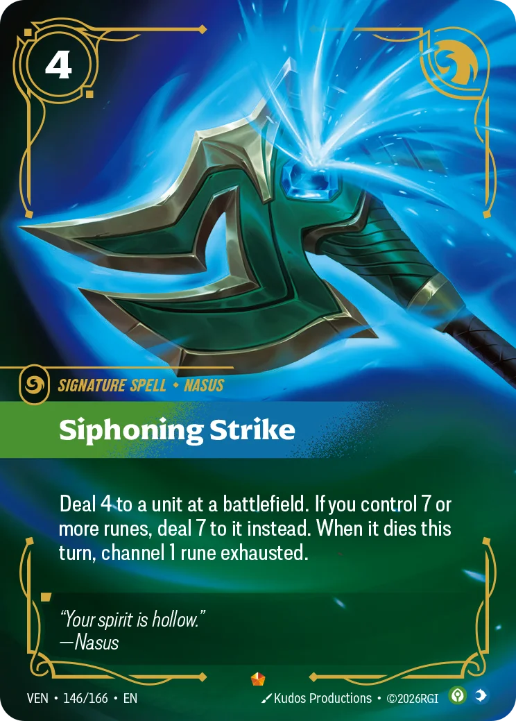 Siphoning Strike - Vendetta 146/166 (Foil)