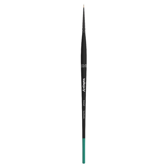 VallejoV Round Synthetic Detail Brush - Size 10/0