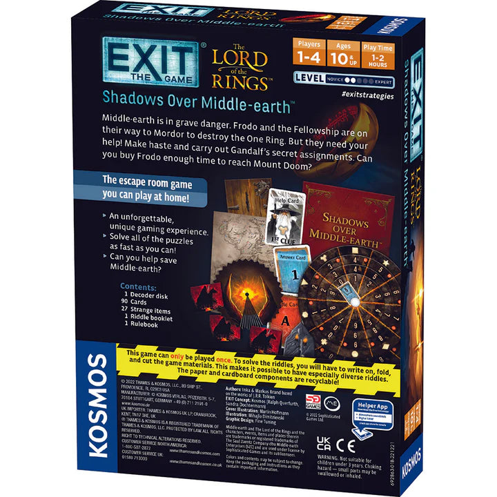 EXIT: The Lord of the Rings - Shadows over Middle-Earth