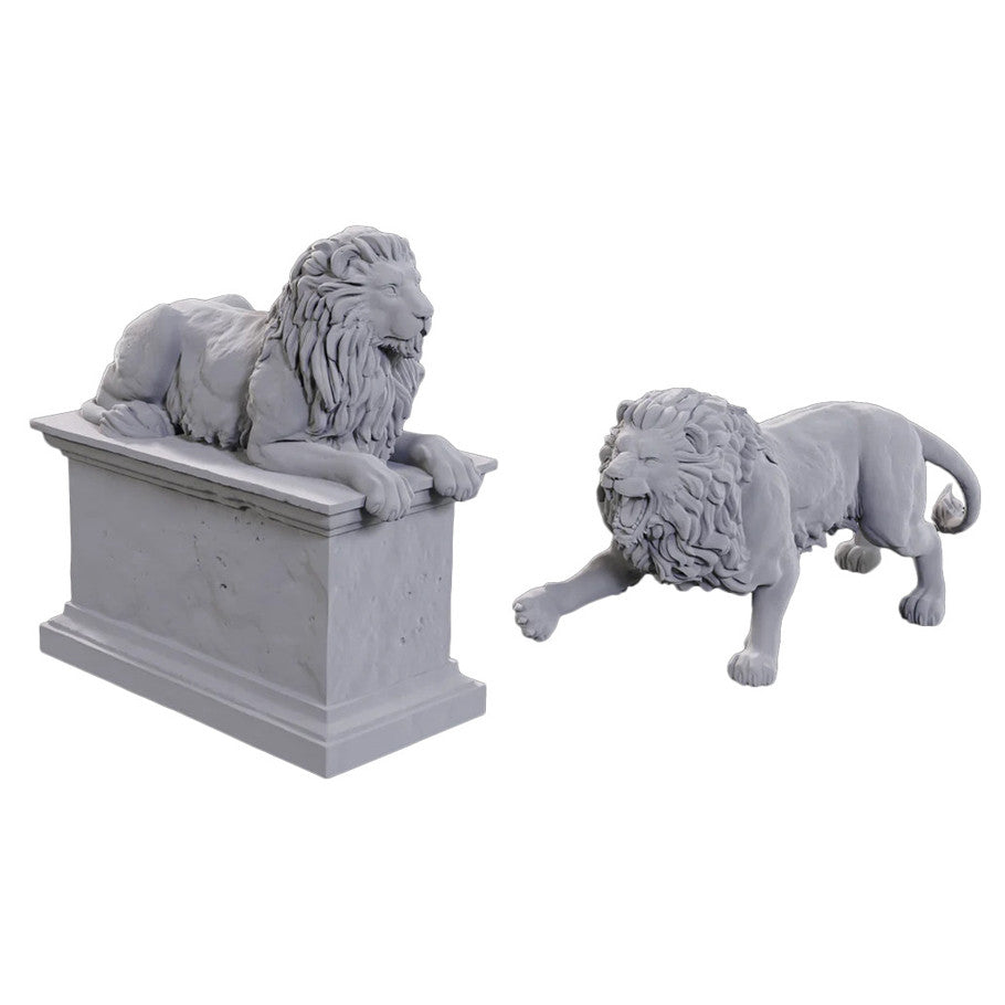 WizKids Deep Cuts: Stone Lion/Animated Stone Lion