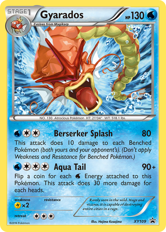 Gyarados - XY Promos XY109  (Foil) - Near Mint - Foil