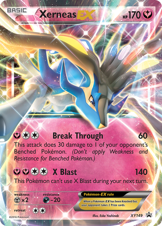 Xerneas EX - XY Promos XY149  (Foil) - Near Mint - Ungraded