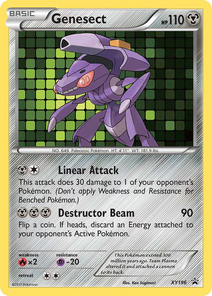 Genesect - XY Promos XY196 (Foil) - Lightly Played